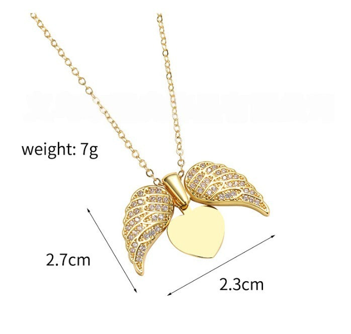 Always With You Angel Necklace