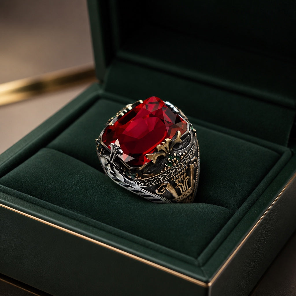 Sophisticated Dual Tone Gold Ring