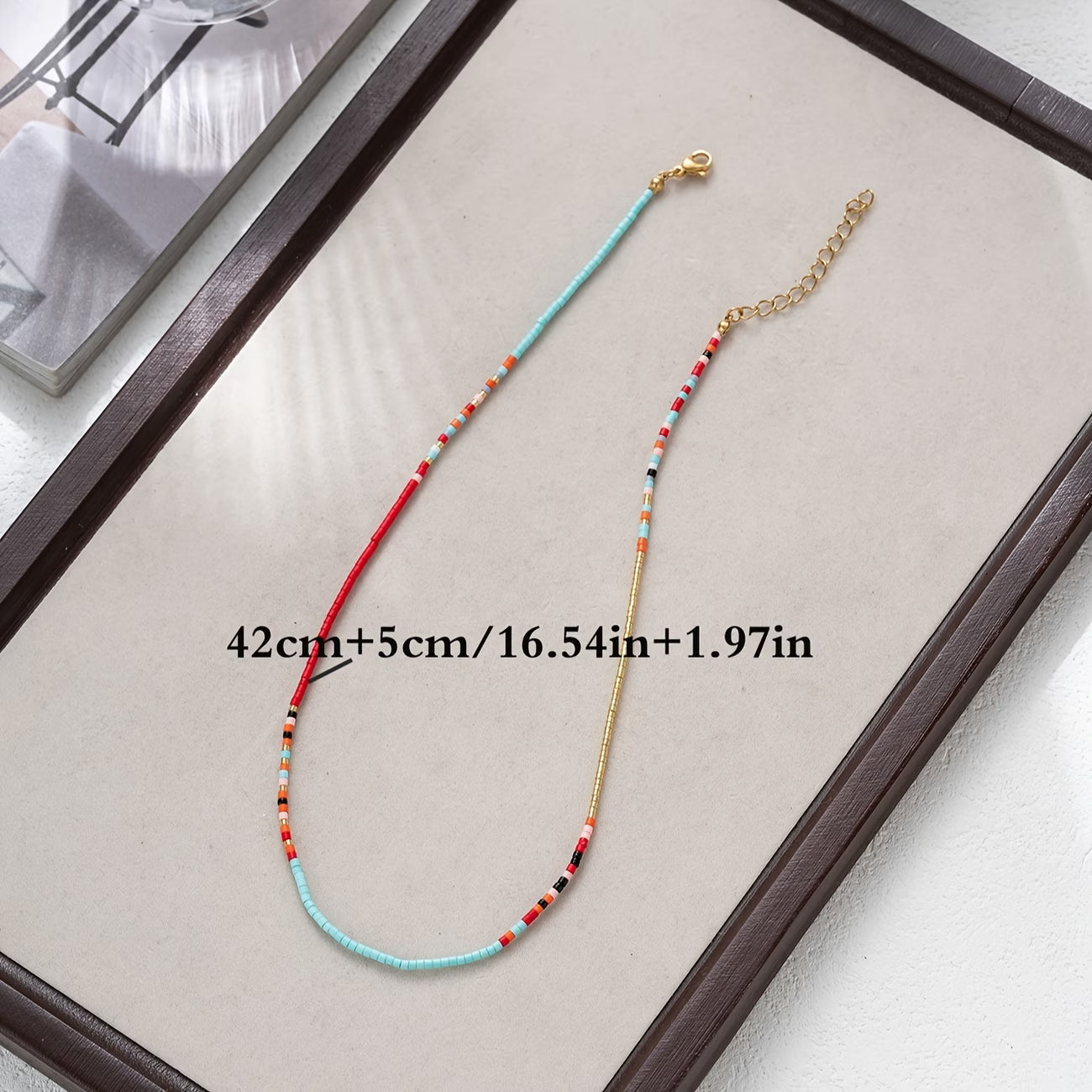 Minimal Everyday Beaded Necklace
