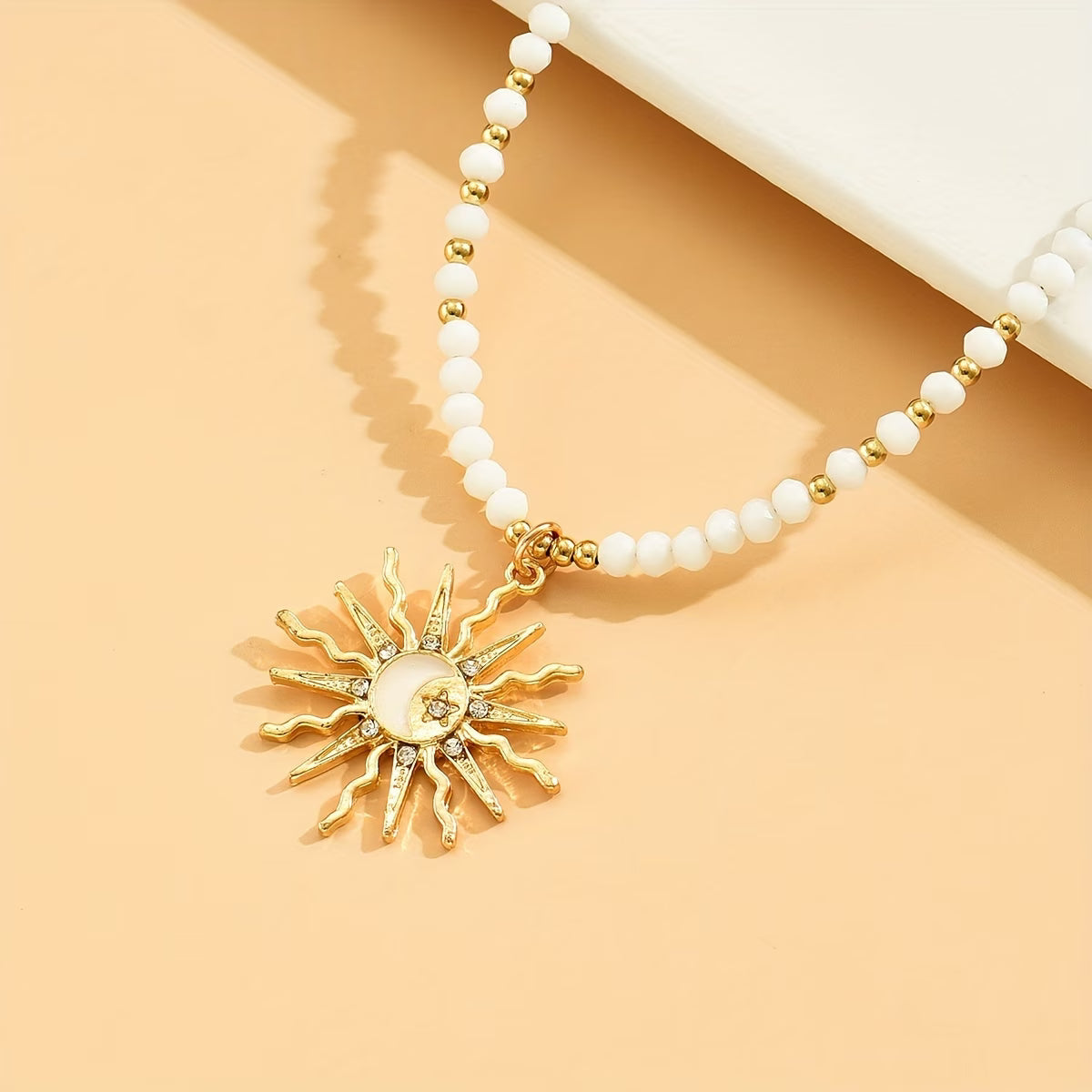 White SunShine Necklace
