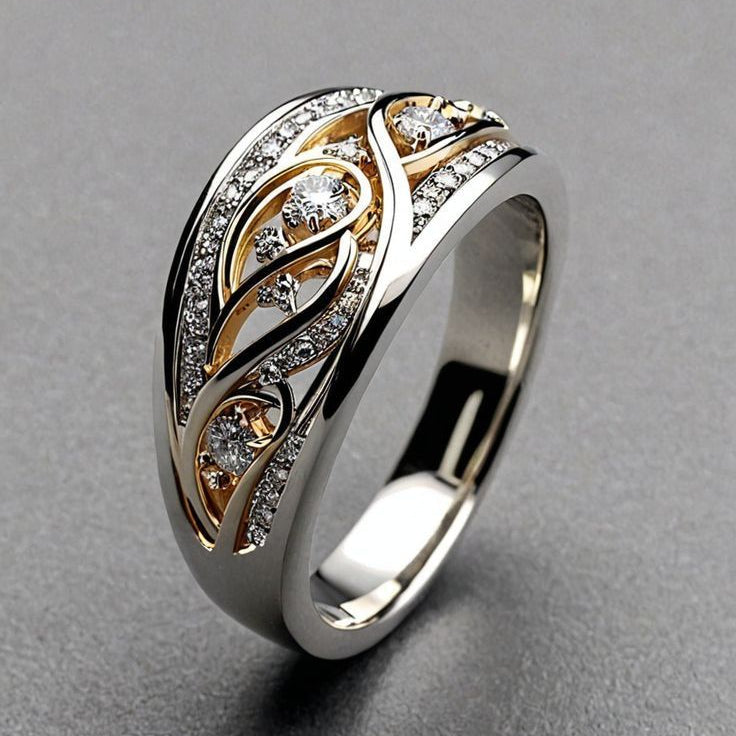 Timeless Gold Twisted Ring