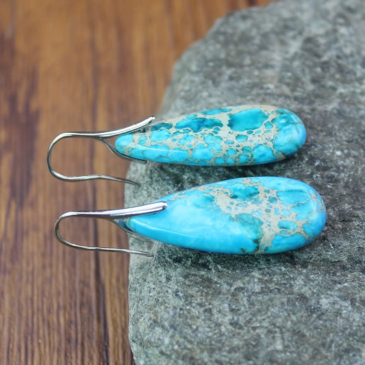 Turquoise Stone Earrings