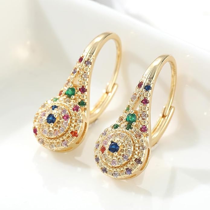 Premium Zirconia Bloom Earrings