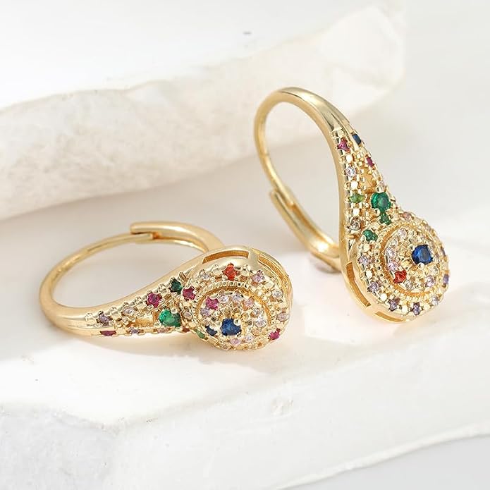 Premium Zirconia Bloom Earrings