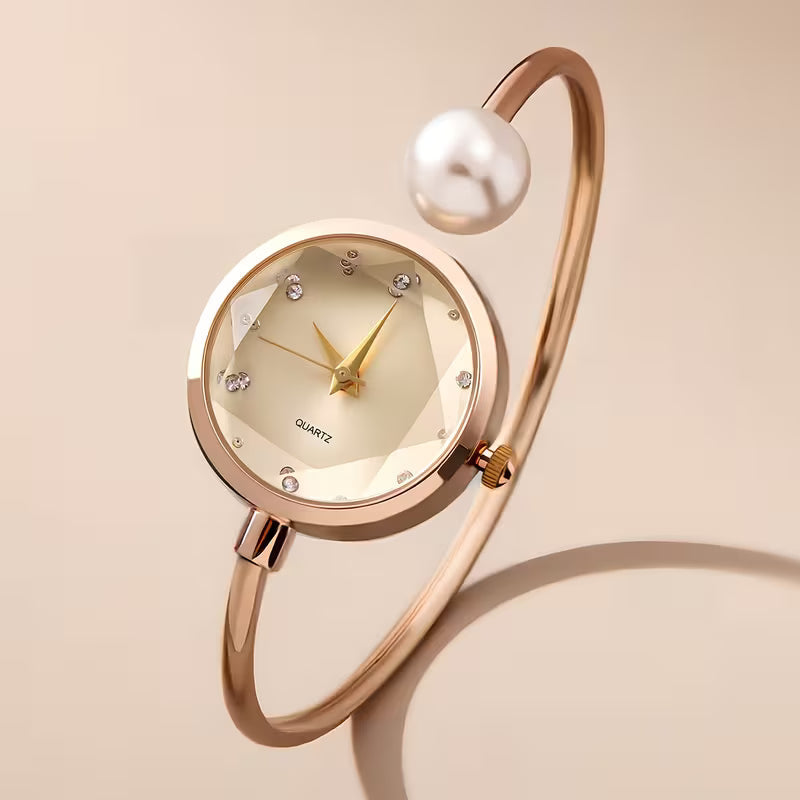Premium Pearl Bracelet Watch
