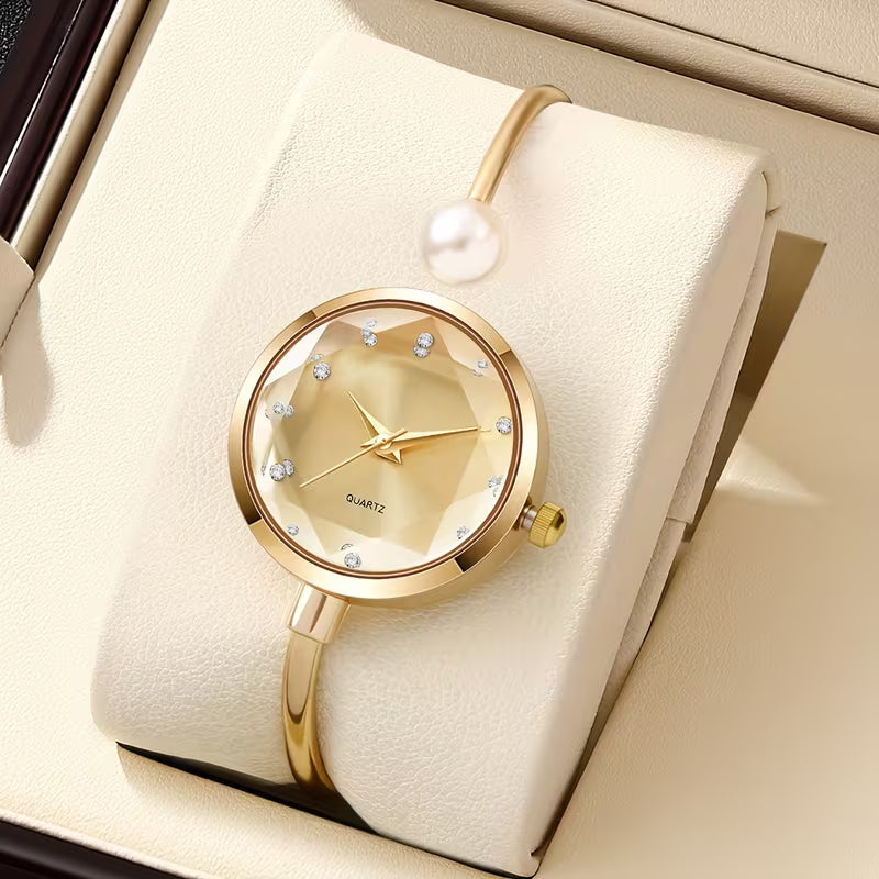Premium Pearl Bracelet Watch
