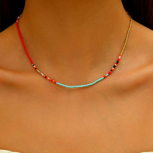 Minimal Everyday Beaded Necklace