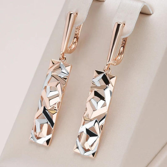 Long Pearl Drop Earrings