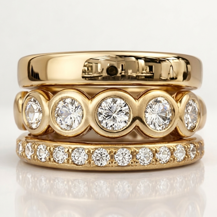 Sophisticated Artisan Gold Ring