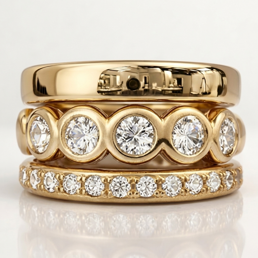 Sophisticated Artisan Gold Ring