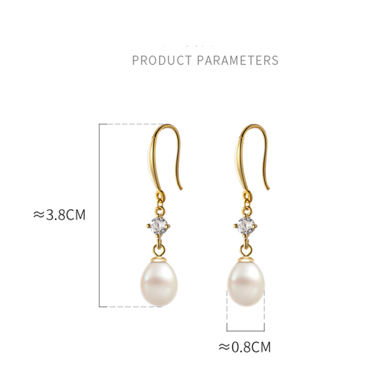 Elegant Baroque Pearl Earrings