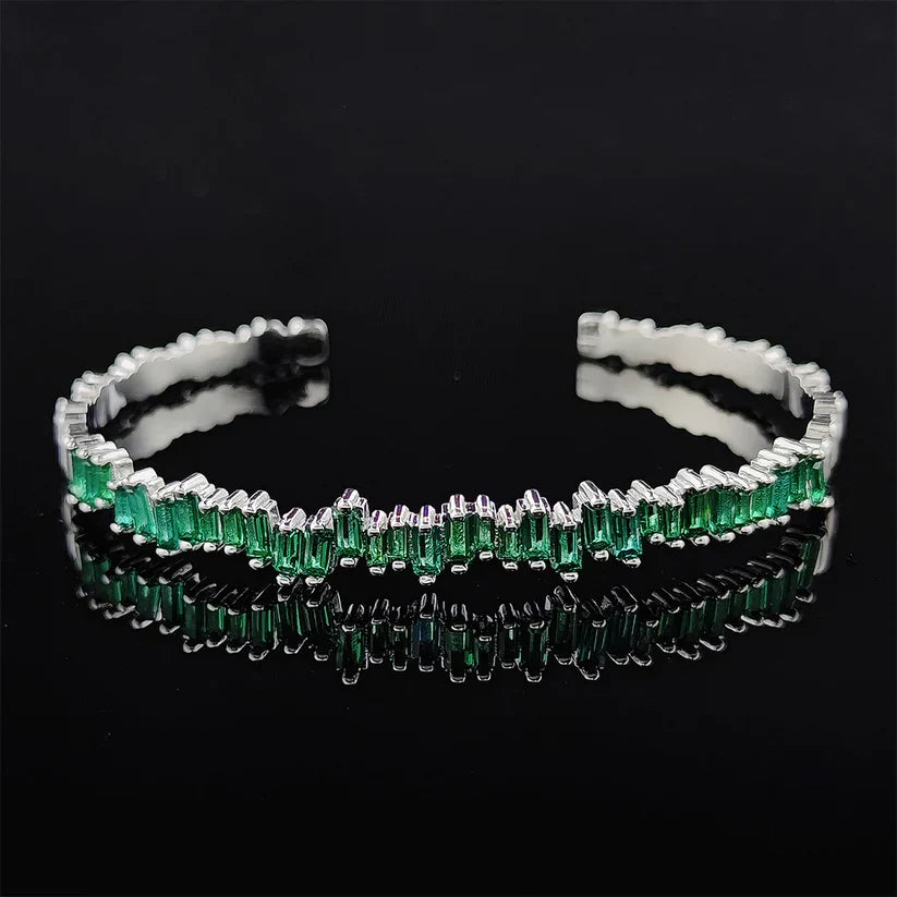 Leonore Emerald Crystal Ring