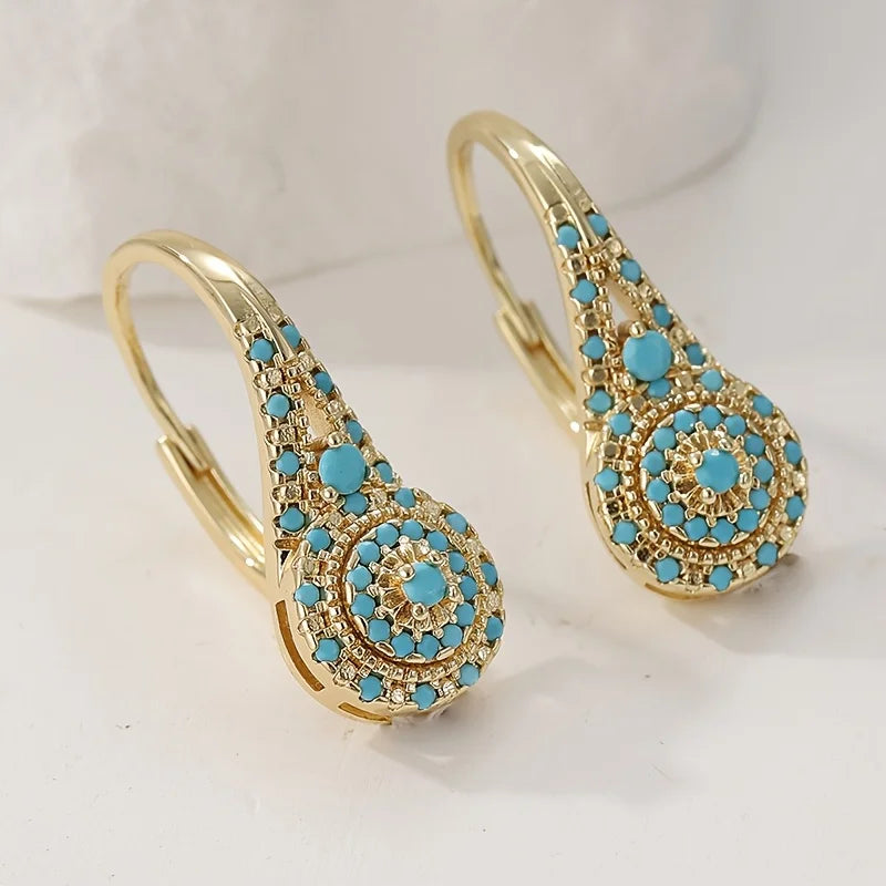 Elegant Pearl Bloom Earrings