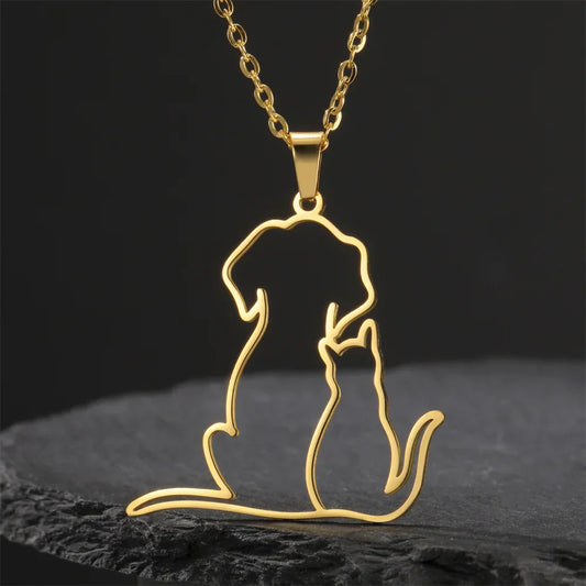 Stainless Steel Soulmates Necklace
