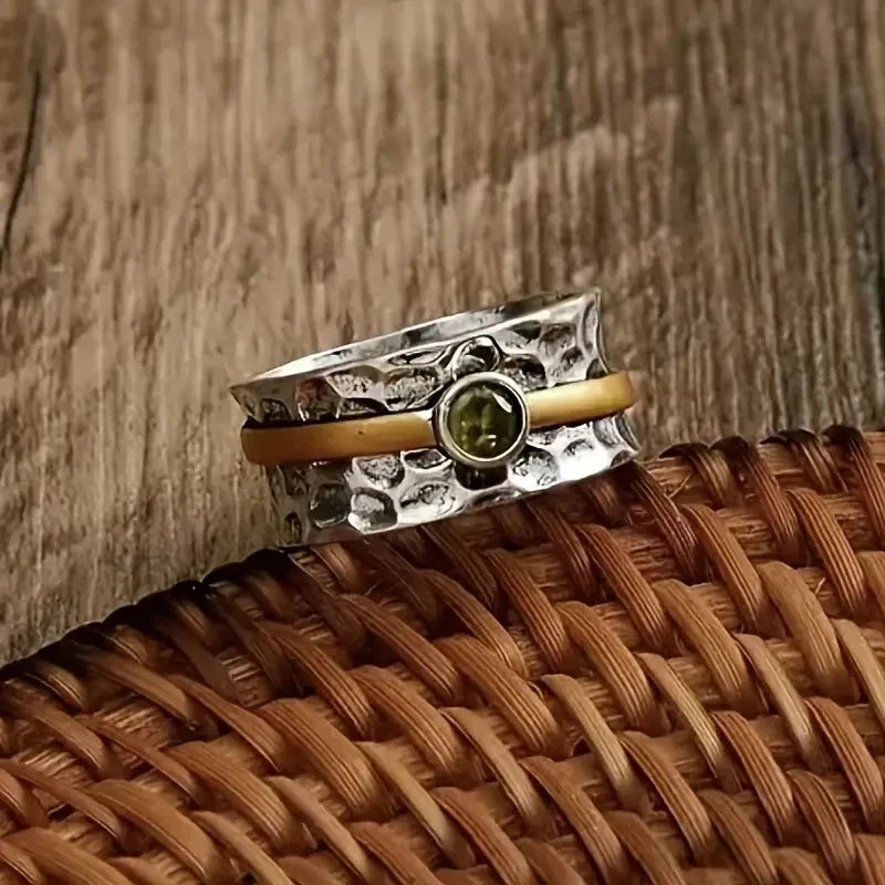 Peridot Band Ring