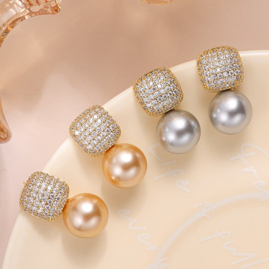 Luxe Statement Pearl Earrings