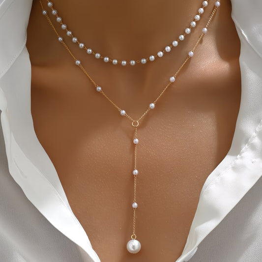 The Graduated Pearl Strand Necklace