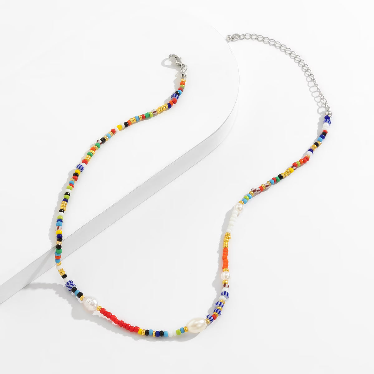 Colorful Pearl Necklace