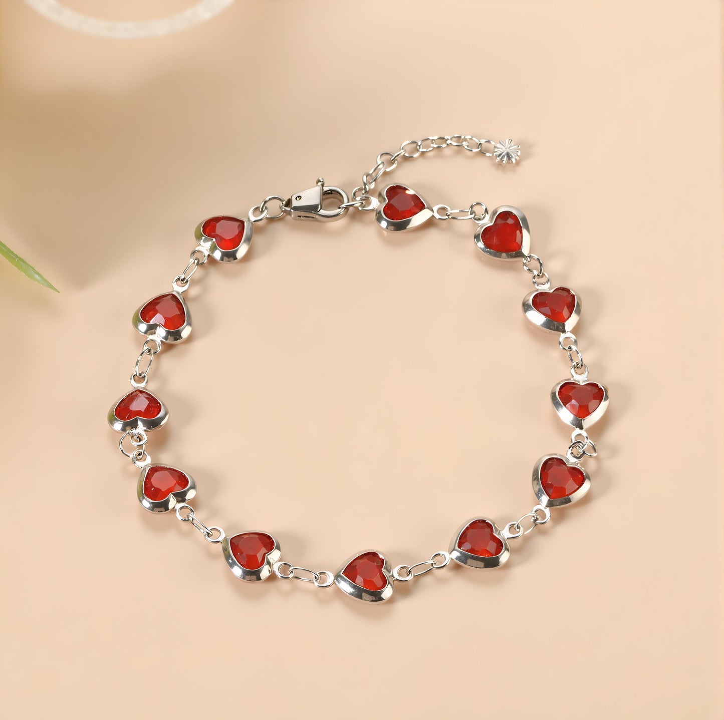 Sophisticated Gemstone Cluster Gold Bracelet