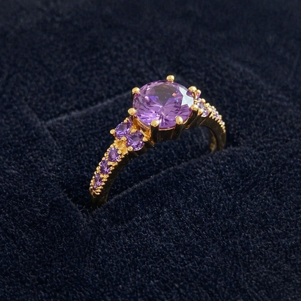 Elegant Rose Gold Band Ring