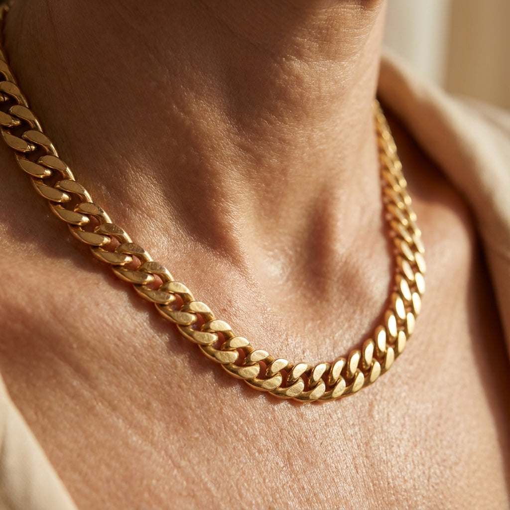 Prestige Chunky Gold Necklace